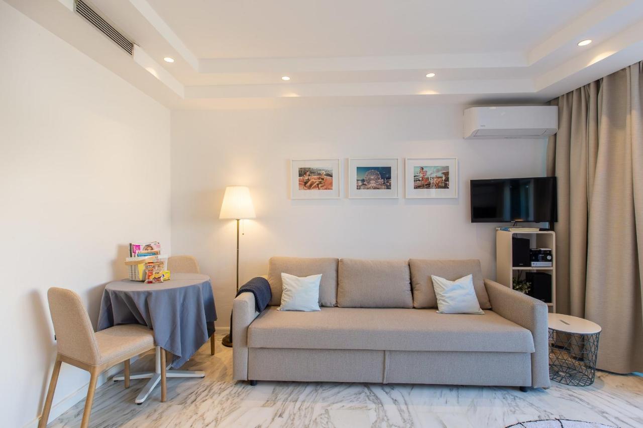 Royal Promenade Pool Terrace With Sea View Apartment Nice Bagian luar foto