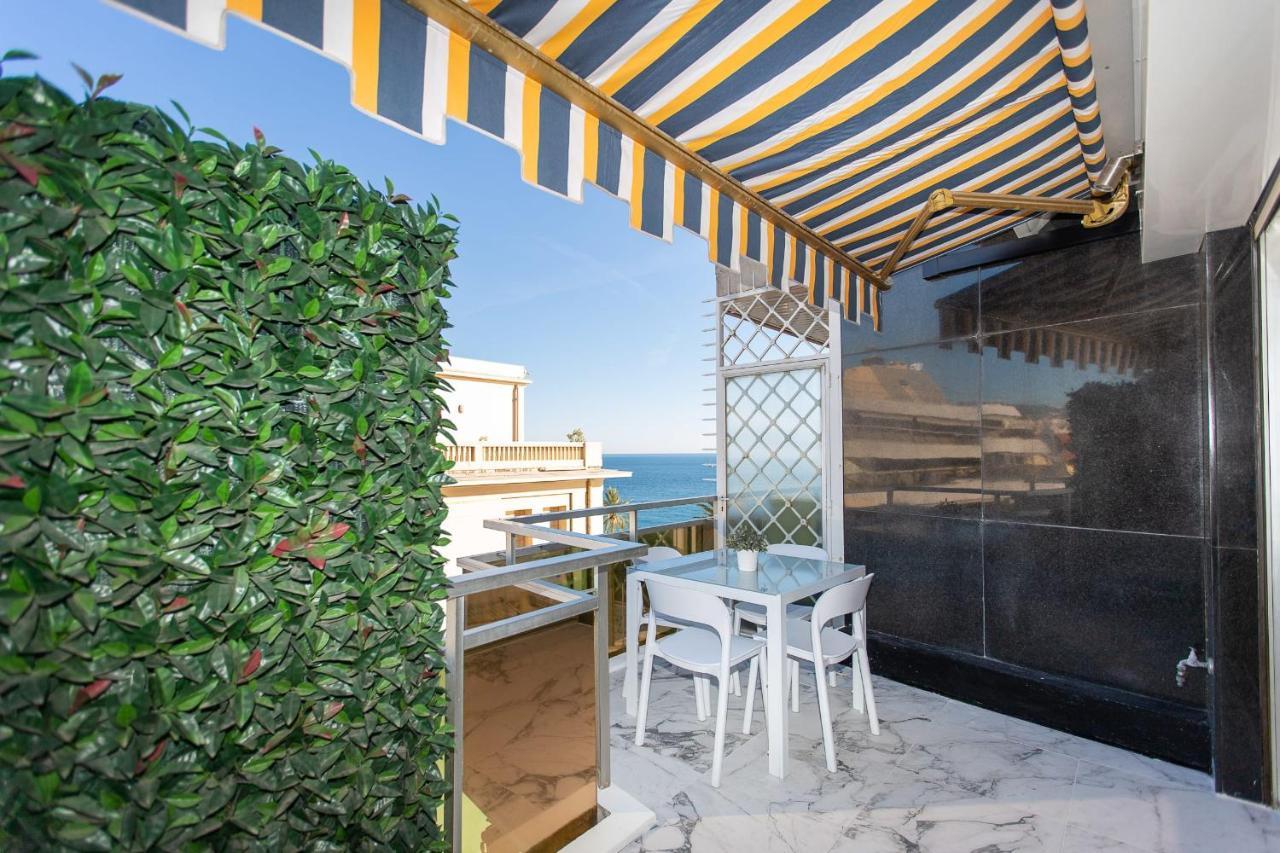 Royal Promenade Pool Terrace With Sea View Apartment Nice Bagian luar foto