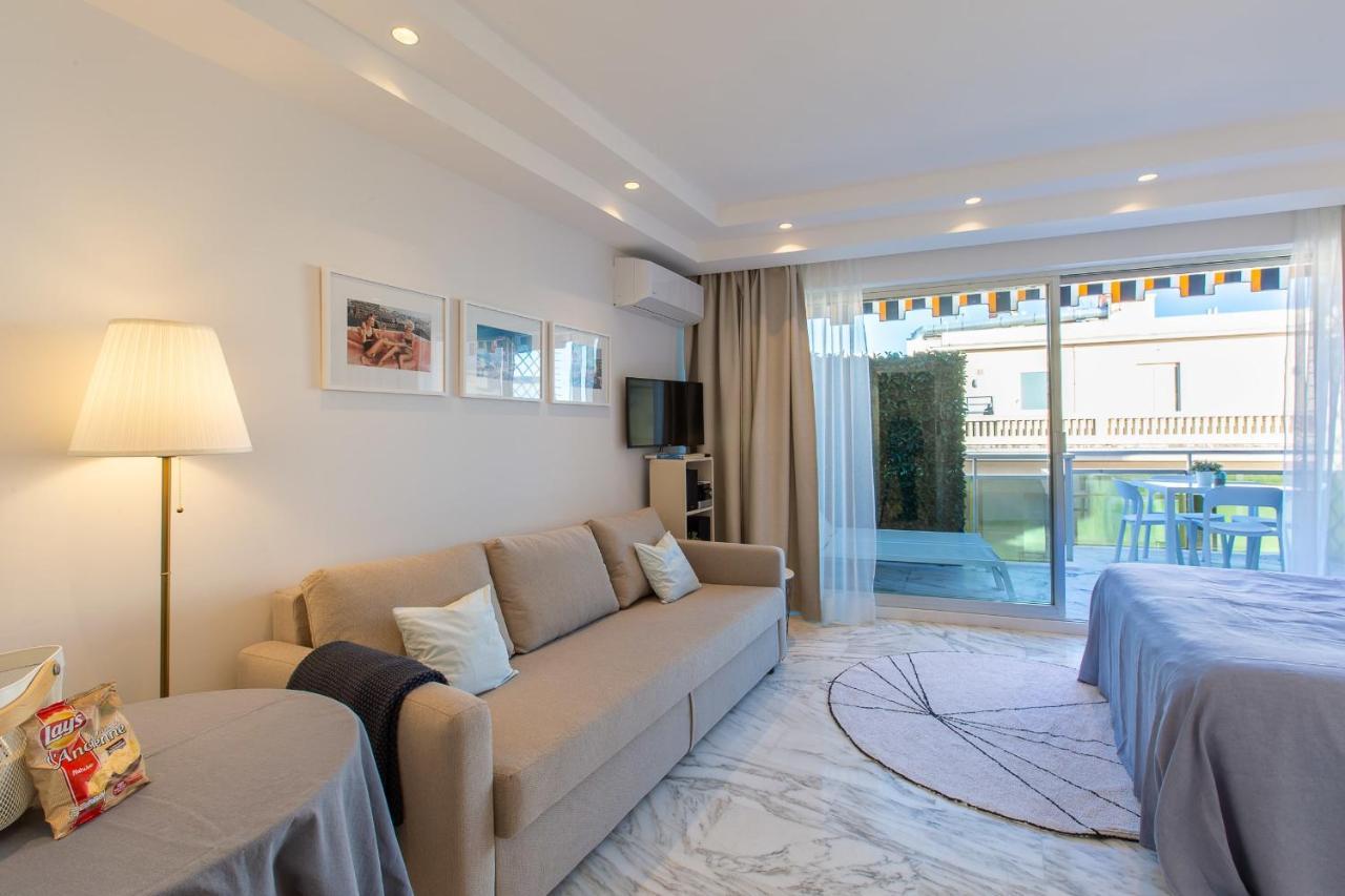 Royal Promenade Pool Terrace With Sea View Apartment Nice Bagian luar foto