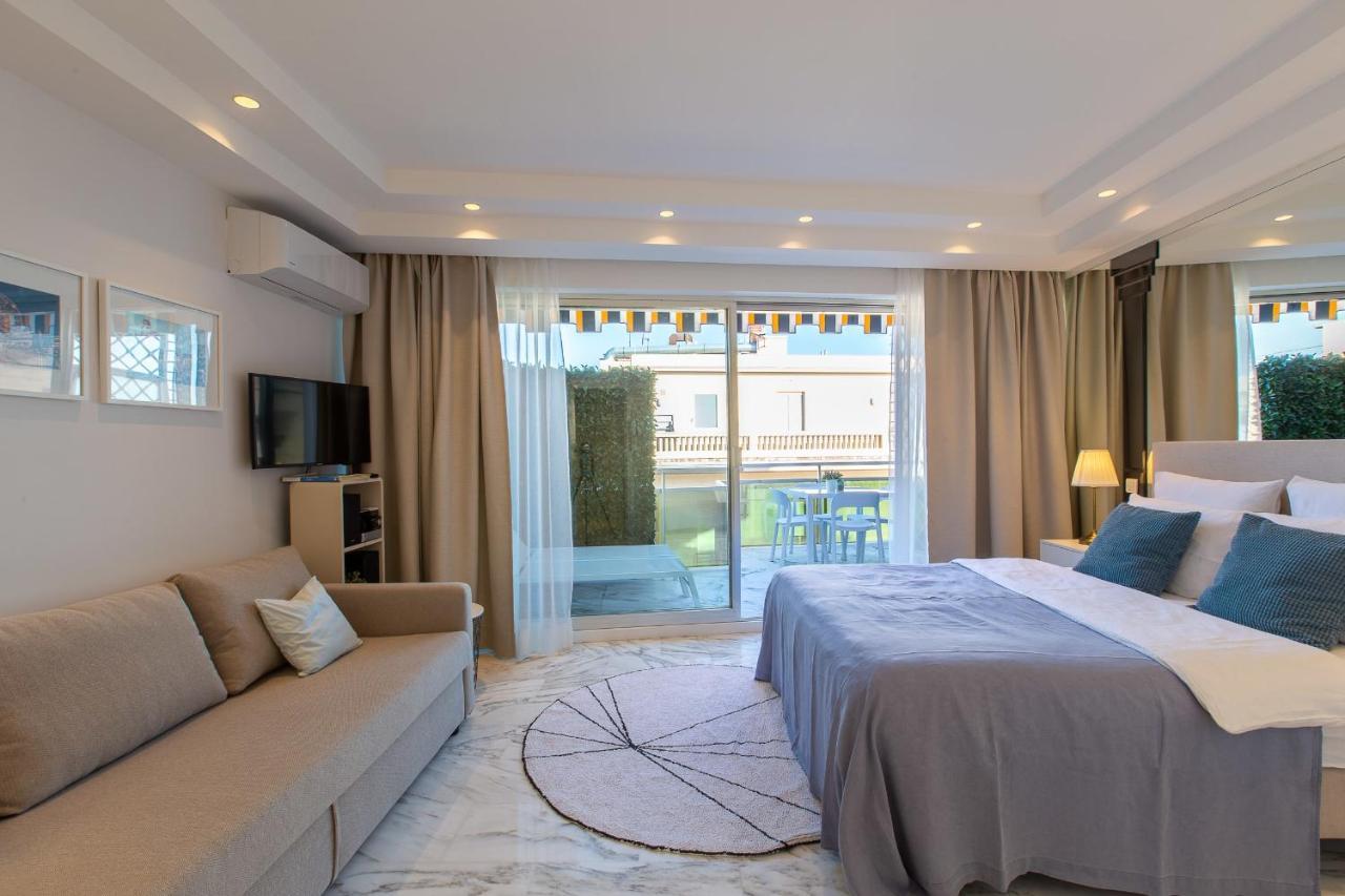 Royal Promenade Pool Terrace With Sea View Apartment Nice Bagian luar foto