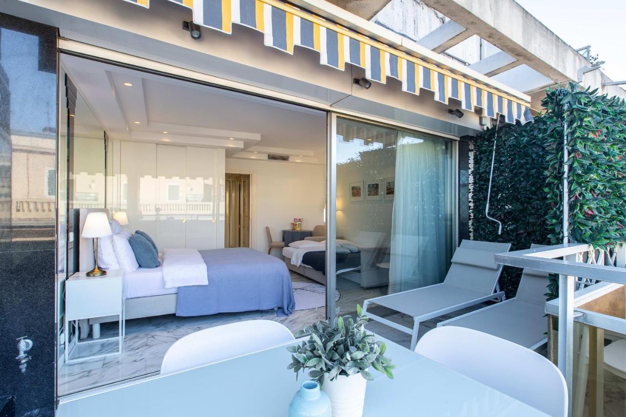 Royal Promenade Pool Terrace With Sea View Apartment Nice Bagian luar foto
