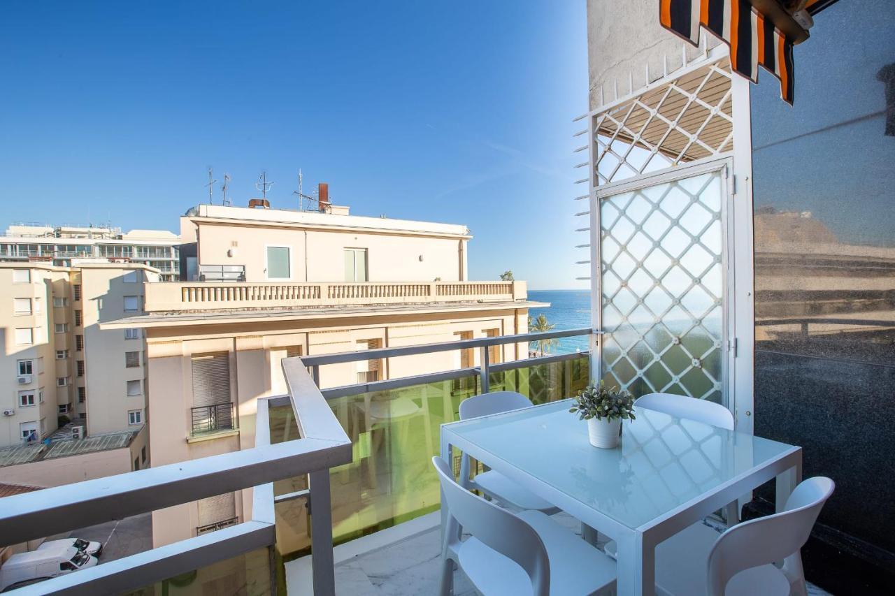 Royal Promenade Pool Terrace With Sea View Apartment Nice Bagian luar foto